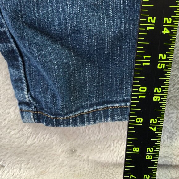 Levis Womens The Original Jean Jeans Size 8 Blue Denim Skinny Legging Casual - Picture 6 of 16